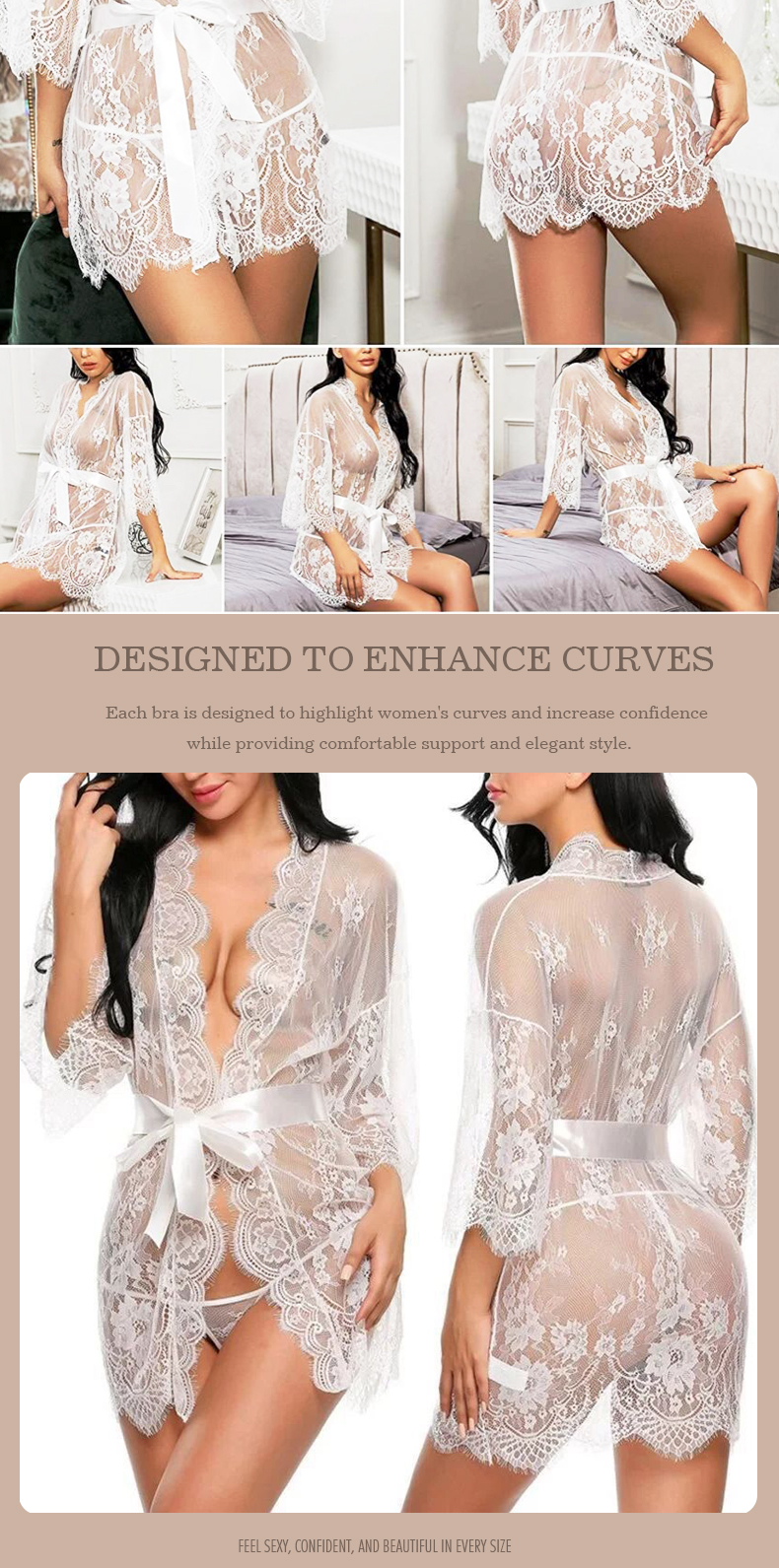 Black Lady Sexy Lingerie For Women Plus Size