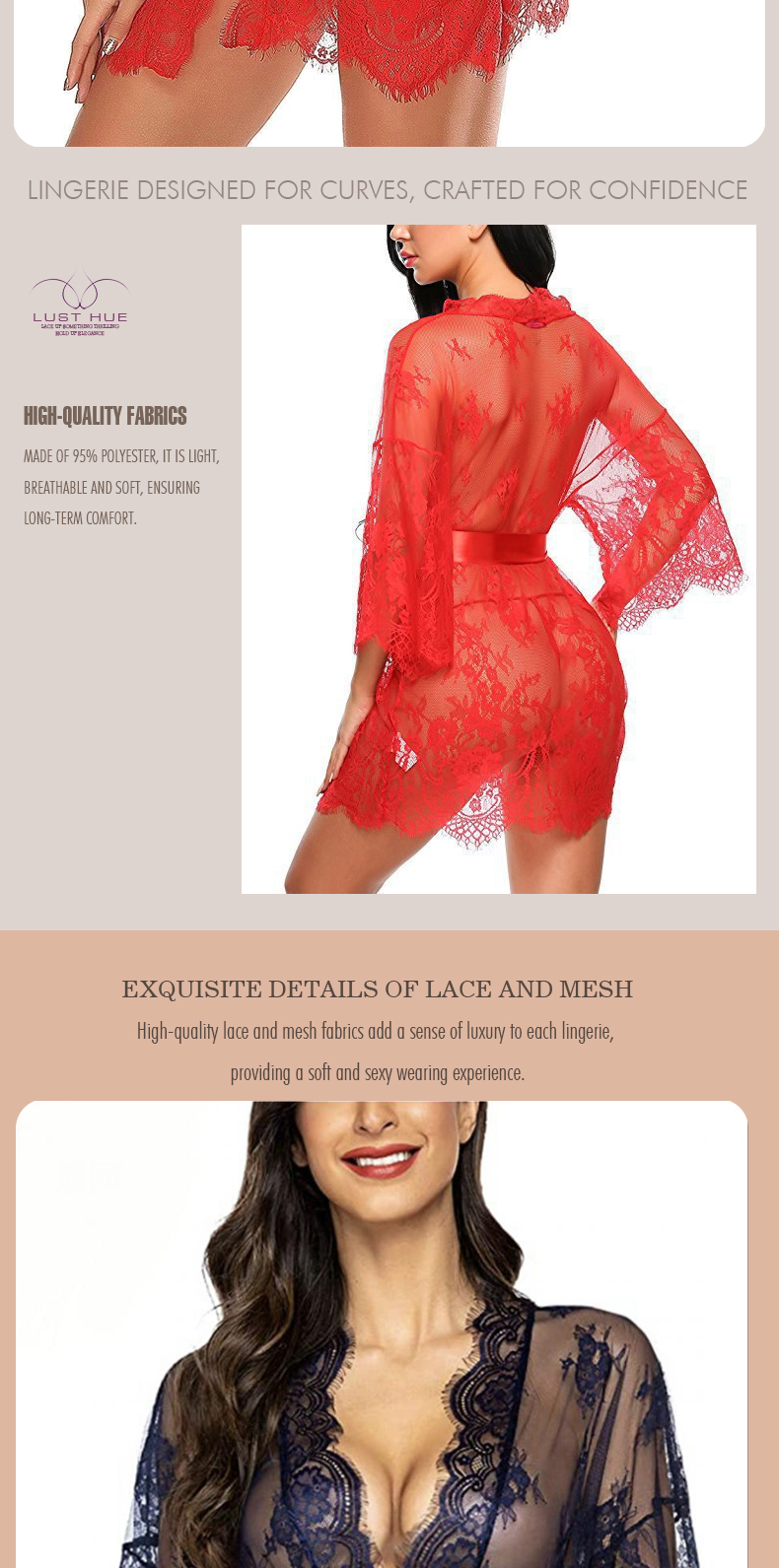 Black Lady Sexy Lingerie For Women Plus Size