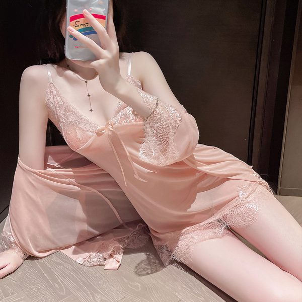 Babydoll Lingerie Sexy Nightdress Thong Set Underwear
