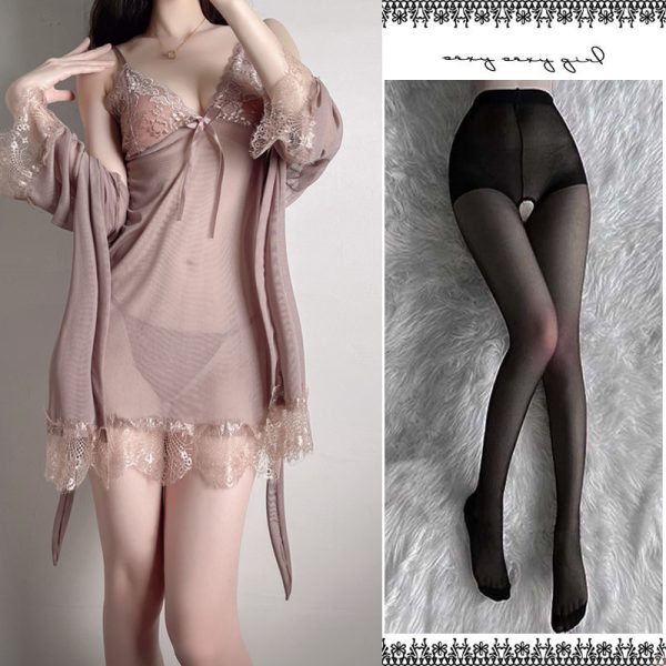 Babydoll Lingerie Sexy Nightdress Thong Set Underwear