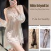 Babydoll Lingerie Sexy Nightdress Thong Set Underwear