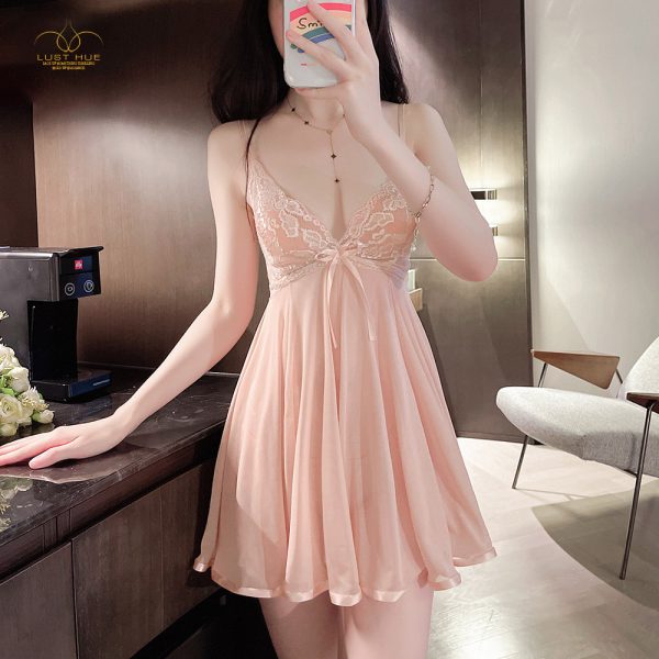Babydoll Lingerie Sexy Nightdress Thong Set Underwear