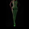 Glow In The Dark Lingerie Sexy Night Light Fishnet Tights