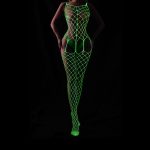 Glow In The Dark Lingerie Sexy Night Light Fishnet Tights
