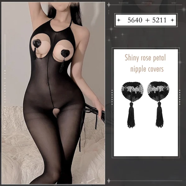 Kinky Langere Sexy Cupless Bra Lingerie