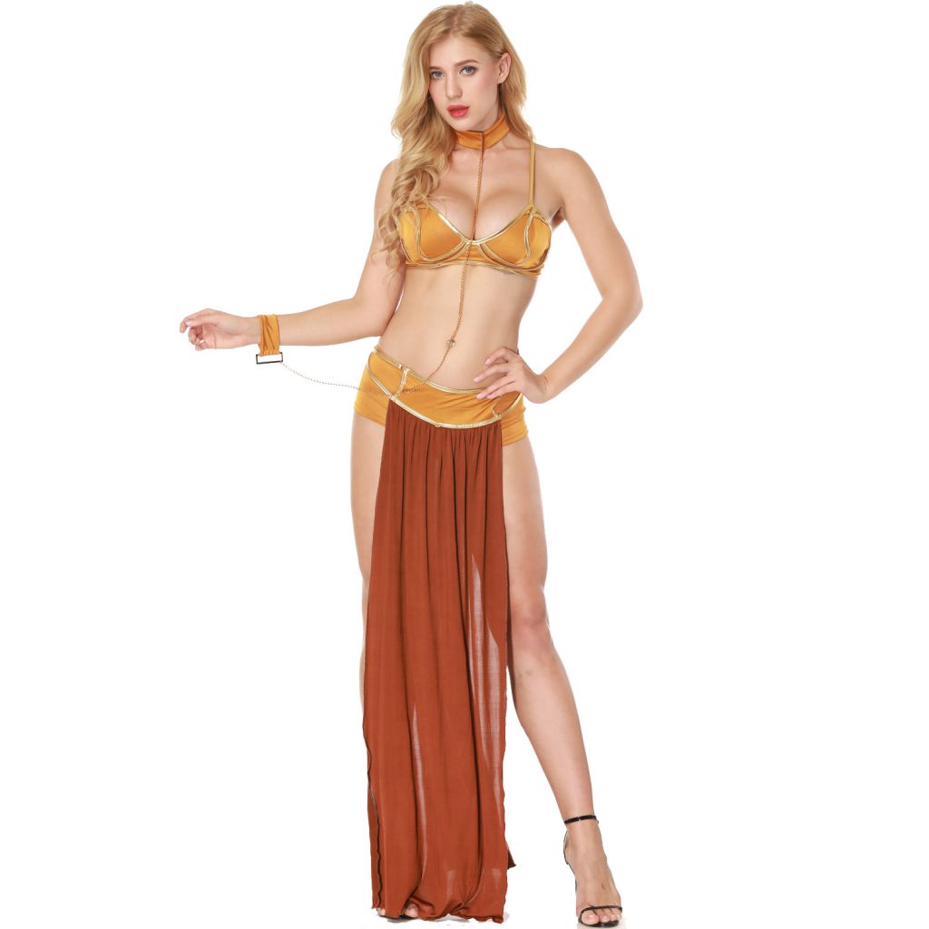 princess leia slave cosplay