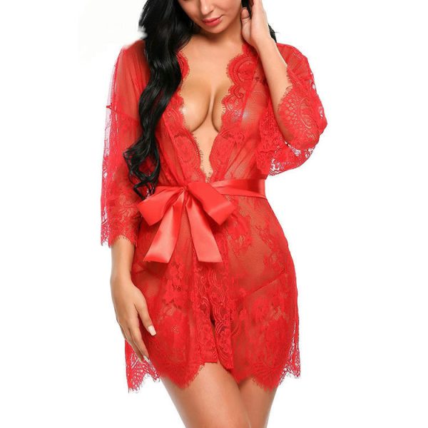 Black Lady Sexy Lingerie For Women Plus Size