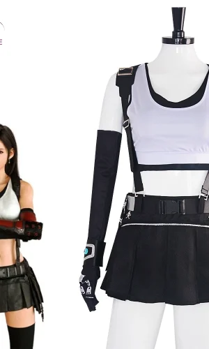 Tifa Cosplay Costume Final Fantasy VII Outfit